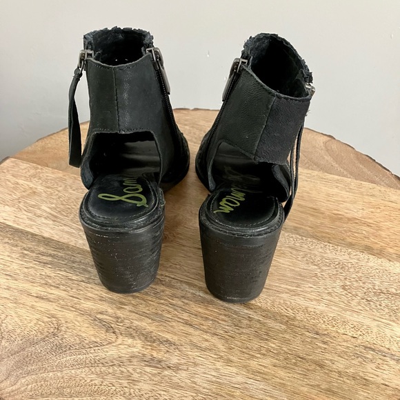 Sam Edelman Black/ Tan Woven Front Gladiator Sandal’s Size 8.5 - Picture 3 of 9